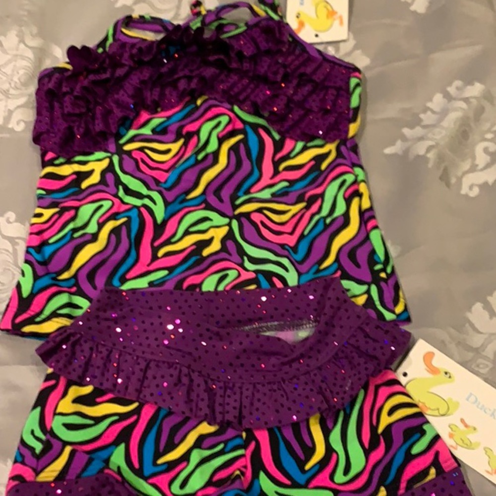 2 piece dance outfit